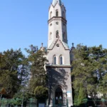 Kościół świętego Franciszka z Asyżu w Głuchołazach, widok fasady z wieżą